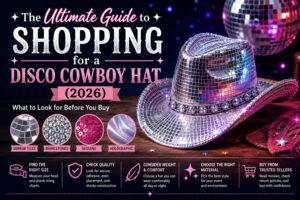 Ready to shop a disco cowboy hat
