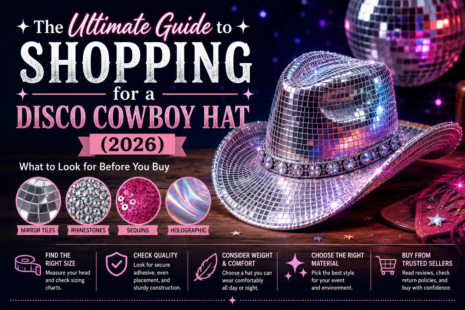 The Ultimate Guide to Shop Disco Cowboy Hat (2026)